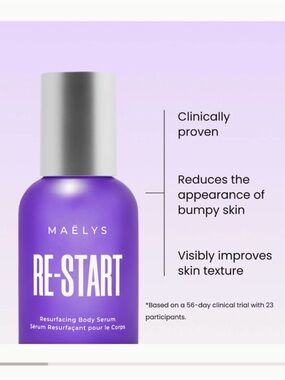 MAELYS Re-Start Resurfacing Body Serum -